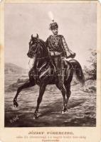 Prinz Jozeph Foto an hart Karton Keine AK