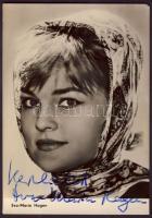 Eva Maria Hagen német színésznő dedikált fotója / autographed photo