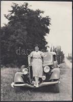 cca 1935 Alfa Romeo, régi fotó. 23x16cm