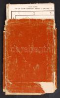 cca 1910 Dél-Albánia térkép / Map of South Albania 80x100 cm
