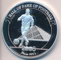Uganda 2006. 2000Sh Ag "A labdarúgás halhatatlanjainak csarnoka - Franciaország 1990-es évek/Er...