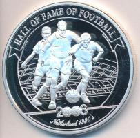Uganda 2006. 2000Sh Ag "A labdarúgás halhatatlanjainak csarnoka - Hollandia 1990-es évek/Ronald...
