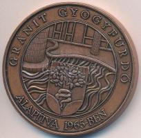 DN "Zalakaros Város Önkormányzata / Gránit Gyógyfürdő" Br emlékérem (42,5mm) T:2