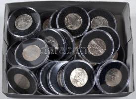 Amerikai Egyesült Államok 1999-2008. 1/4$ CuNi "50 Állam" (45xklf) T:1,1-,2 USA 1999-2008. 1/4$ CuNi "50 State Quarters" (45xdiff) C:UNC,AU,XF