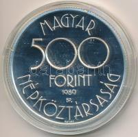 1989. 500Ft Ag "1990. Labdarúgó VB - 2 játékos" T:PP ujjlenyomat