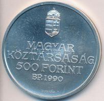 1990. 500Ft Ag "Kölcsey Ferenc" T:BU  Adamo EM116