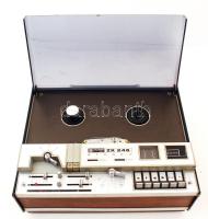 Régi Unitra ZK 246 Stereo lengyel magnetofon, 45×17×40 cm