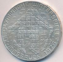 Ausztria 1976. 100Sch Ag "Innsbruck - XII. téli olimpia / Síelő" T:1-,2 
Austria 1976. 100...
