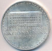 Ausztria 1966. 50Sch Ag "150 éves az Osztrák Nemzeti Bank" T:2 
Austria 1966. 50 Schilling...