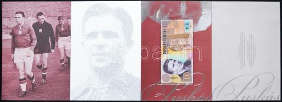 2013. "Puskás bankjegy" promóciós bankjegy a Pénzjegynyomda és a Diósgyőri Papírgyár díszk...