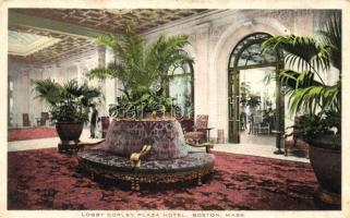 Boston, Massachusetts, Lobby Copley Plaza Hotel