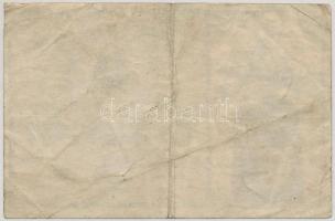 Budapest 1919. "Schlick Nicholson Gép-Waggon- és Hajógyár" 10K utalvány T:III