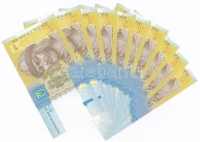 Ukrajna 2006. 1H (10x) sorszámkövetők T:I Ukraine 2006. 1 Hryvnia (10x) sequential serials C:UNC