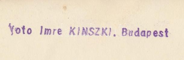 cca 1935 Kinszki Imre (1901-1945): Tavaszi napsütésben, pecséttel jelzett vintage fotóművészeti alko...