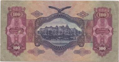 1930. 100P + 1932. 50P + 1936. 10P + 1941. 20P mindegyik hamis nyilaskereszt felülbélyegzéssel T:III...