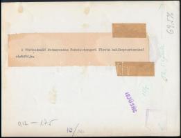 cca 1960 Vörös Zászló érdemrendes Fekete-tengeri flotta helikopter hordozó cirkálója, feliratozva, 1...