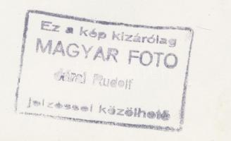 cca 1950 Járai Rudolf: Gáspár Teréz csillés a metró alagútban, melyet még téglából építettek a kezde...