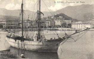 Sanremo, port, ship (EK)