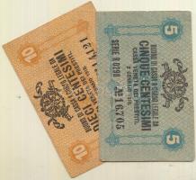 Olaszország/Velence/osztrák-magyar megszállás 1918. 5c (5x) + 10c (4x) + 50c (3x) T:II,III  Italy/Venice/Austro-Hungarian occupation 1918. 5 Centesimi (5x) + 10 Centesimi (4x) + 50 Centesimi (3x) C:XF,F Krause M1,M2,M3