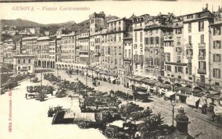 Genova, Piazza Caricamento / square