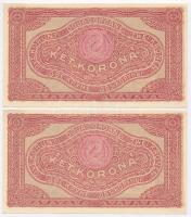 1920. 2K "2ab", "*" (2x) egymás utáni sorszámmal T:I- kis sarokhajlás