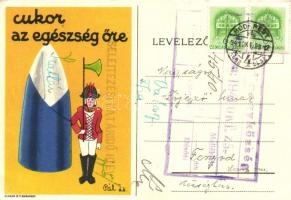 A cukor az egészség őre / Hungarian sugar propaganda s: Pál Zs. (non PC) (EK)