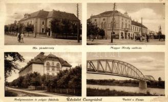 20 db RÉGI magyar városképes lap; / 20 old Hungarian town-view postcards