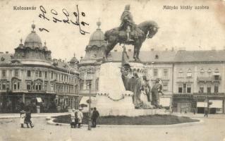 10 db RÉGI erdélyi városképes lap; Több Kolozsvár / 10 old Transylvanian town-view postcards; more K...