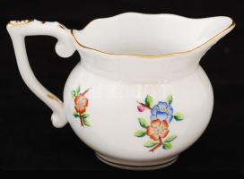 10 db Herendi Eton mintás kávés csésze és alj, tej kiöntő, kézzel festett, jelzett, hibátlan, összes...