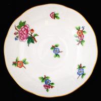 10 db Herendi Eton mintás kávés csésze és alj, tej kiöntő, kézzel festett, jelzett, hibátlan, összes...