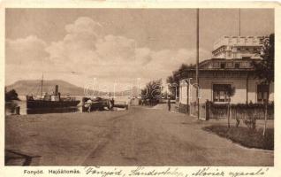 5 db RÉGI magyar városképes lap; Fonyód, Baja, Kaposvár, Nagykőrös, Badacsony / 5 old Hungarian town...