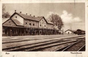 5 db RÉGI magyar városképes lap; Fonyód, Baja, Kaposvár, Nagykőrös, Badacsony / 5 old Hungarian town...