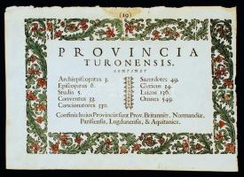 cca 1646, Ferencesrendi Capucinórium: Carographia Descriptio...,  Díszcímlapok. Floreális, színezett...