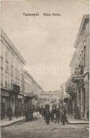 Ternopil, Tarnopol; Ulica Perla, Apteka / street, pharmacy (wet damage)