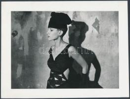 cca 1980 Traumberger Gyula portré felvétele, jelzetlen, 15x20 cm