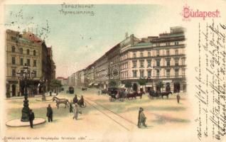 Budapest VI. Teréz körút litho (EK)