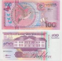Suriname 1998. 100G + 2000. 100G nyomdai papírránc T:I,I- hajtatlanok
Suriname 1998. 100 Gulden + 20...