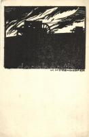 Nagydisznód, Heltau; Waldfest, K.u.K. tüzérségi iskola / artillery school cannon s: K. Högendörfer (EK)