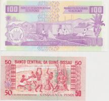 Guinea-Bissau 1990. 50P + Burundi 2007. 100Fr T:I
Guinea-Bissau 1990. 50 Pesos + Burundi 2007. 100 F...