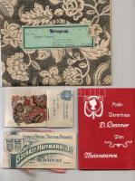 ca. 1900. Szövetminták / Stoffwarenproben