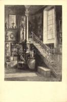 Sopron, Storno Miksa műterme, belső s: Storno Miksa