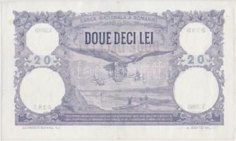 Románia 1920. 20L T:II-
Romania 1920. 20 Lei C:VF