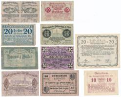 14db vegyes osztrák, német és USA szükségpénz tétel T:vegyes
14pcs of mixed Austrian, German and USA...