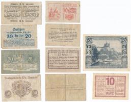 14db vegyes osztrák, német és USA szükségpénz tétel T:vegyes
14pcs of mixed Austrian, German and USA...