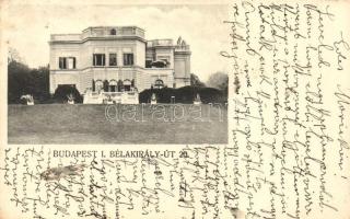 Budapest XII. Frivaldszky-Mauthner-Pálffy-villa; Béla király út 20. (EK)