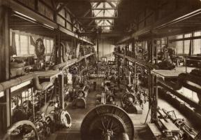 Ózd, Rimamurány-Salgótarjáni Vasmű Rt., vas és acélgyár, Gyári főműhely, belső (EK)