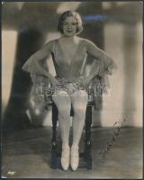 Jackie Collier táncosnő fotója. APEDA 24x19cm