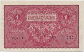 Lengyelország 1919. 1M T:II,II-
Poland 1919. 1 Marka C:XF,VF
