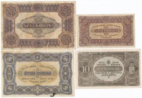 1912. 100K román felülbélyegzéssel + 1913. 20K román felülbélyegzéssel + 1915-1920. 10K (2x) + 1916-...