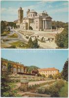 Kb. 1000. db MODERN főleg magyar városképes lap és motívumlap, pár nagy méretű lappal dobozban; sok ...